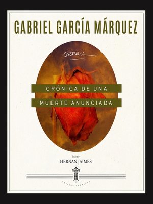 cover image of Crónica de una muerte anunciada